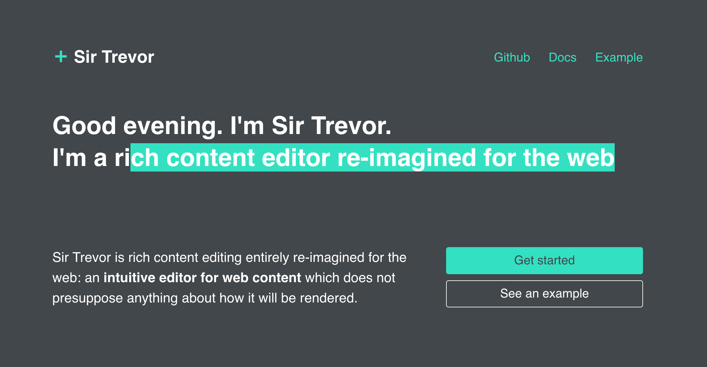 An open-source editor built for ITV News, used in hundreds of projects worldwide