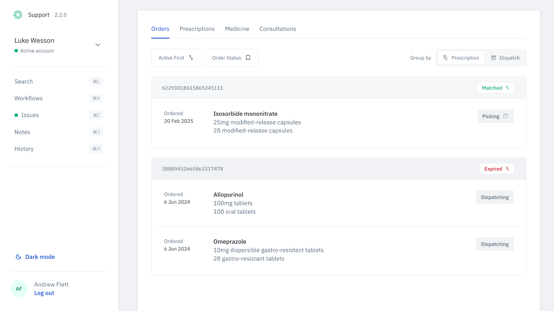 A new console to handle millions of patient prescriptions and conversations