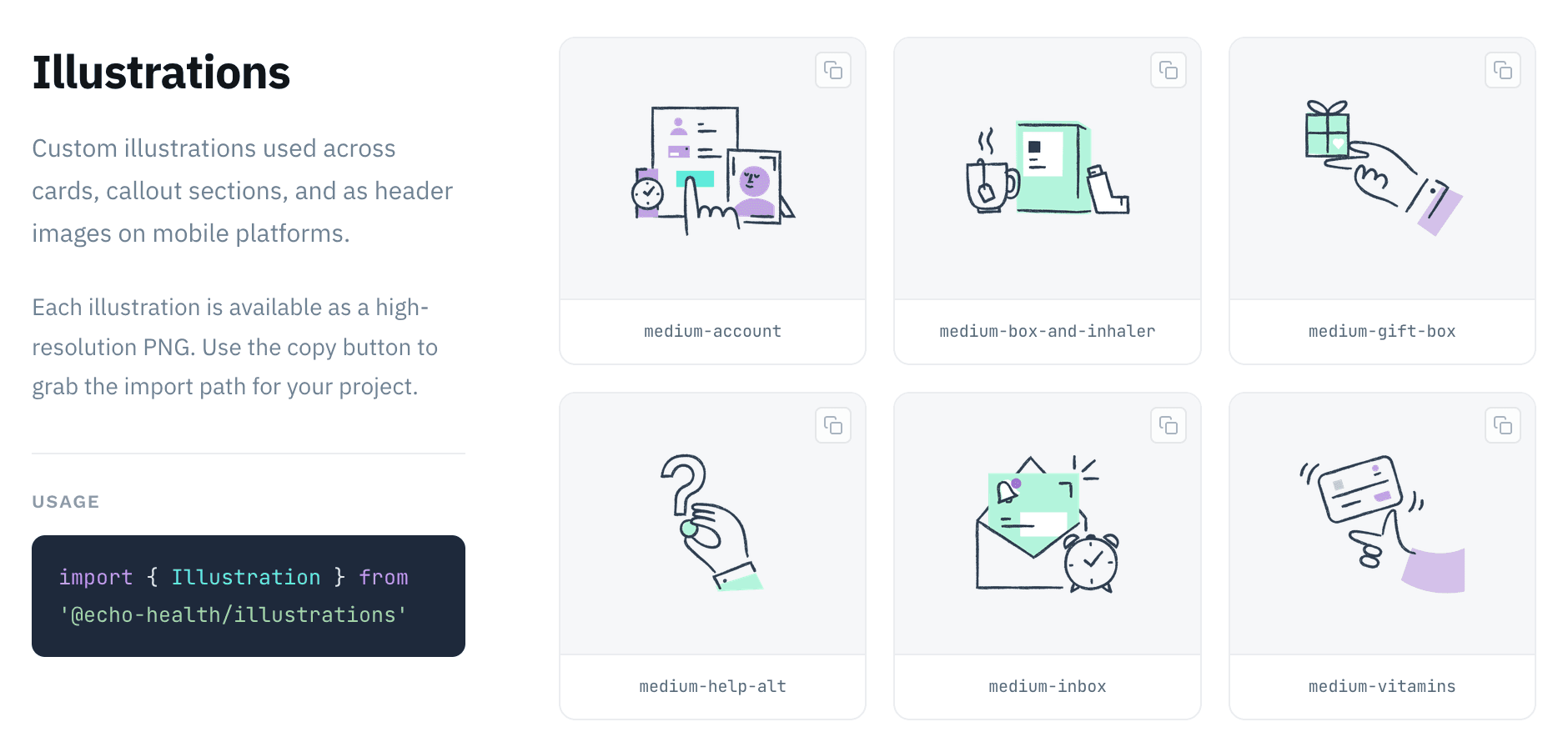 Design System Illustrations