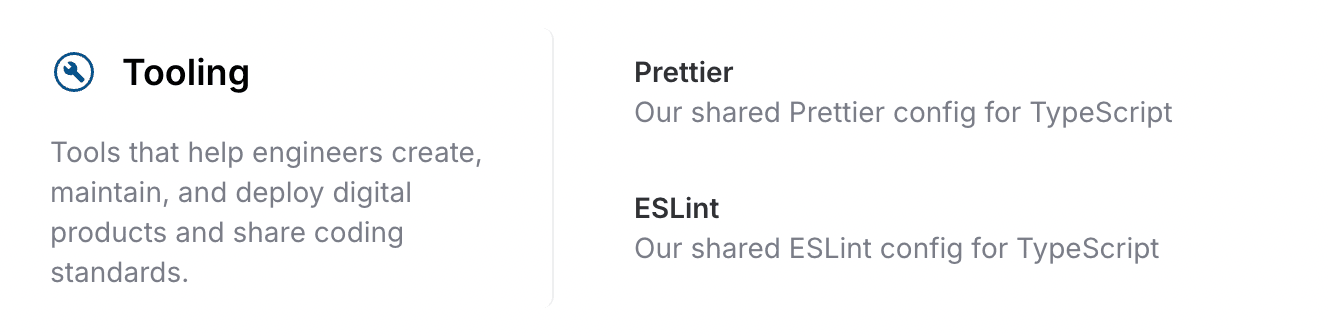Design token definitions