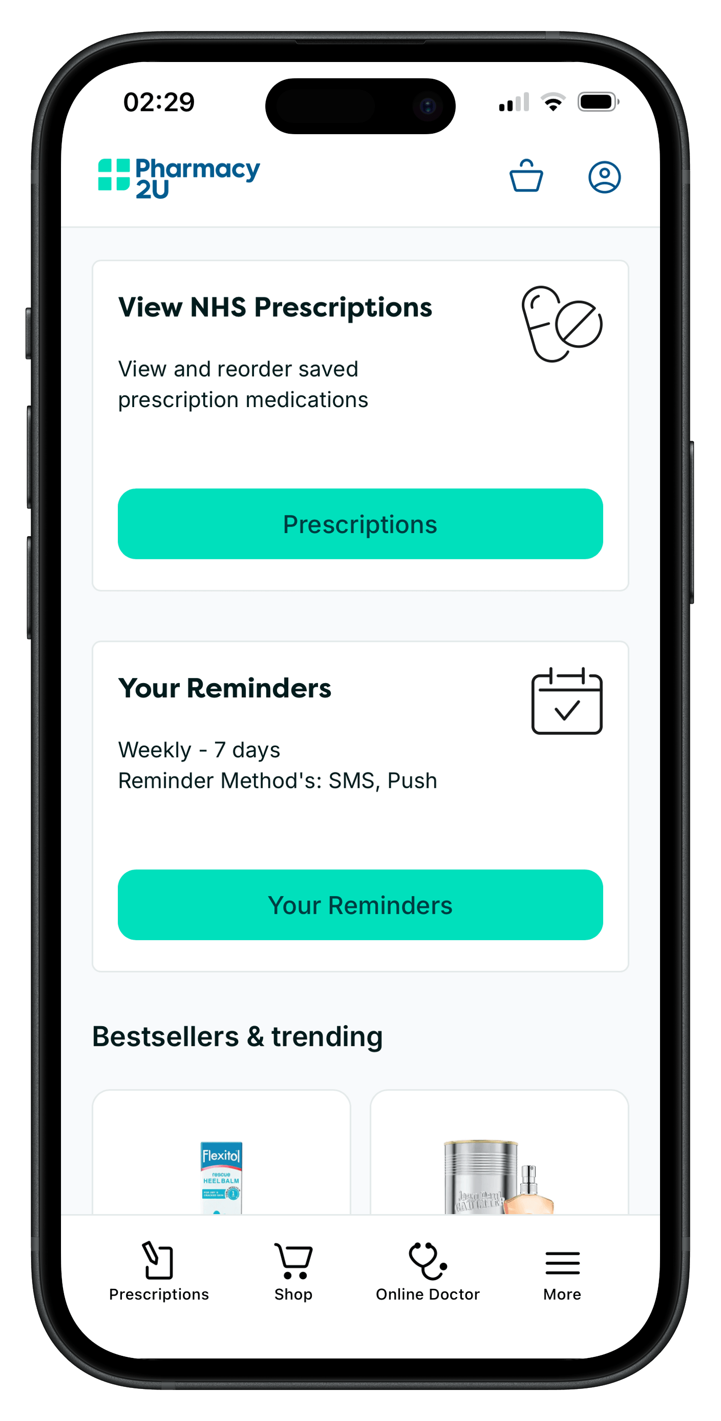 A mobile app for the UK's largest online pharmacy